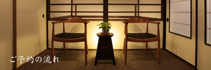 ご予約の流れ